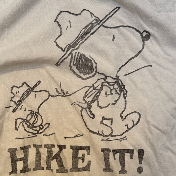 Junk Food White Graphic T-Shirt with Cartoon Print - Picture 4 of 6